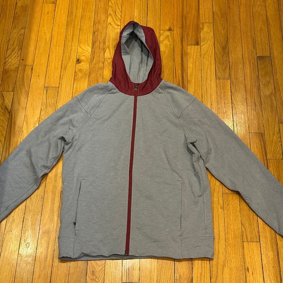 Lululemon City Sweat Zip Gray Hoodie - Large
